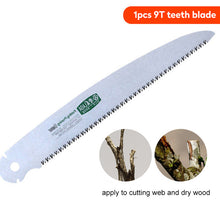 Load image into Gallery viewer, LAOA 10 inch 7T/9T/12T Wood Folding Saw Outdoor For Camping SK5 Grafting Pruner for Trees Chopper Garden Tools Unility Knife
