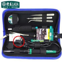 Load image into Gallery viewer, LAOA 30W 220V/110V Electric Soldering Iron Set Electronic Iron Kit Welding Gun Repair Tools with Solder Paste Tweezers Tin Wire