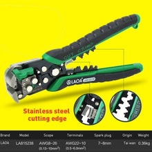 Load image into Gallery viewer, LAOA Automatic Wire Stripper Tools Wire Cutter Electrical Cable stripping Tools For Electrician Crimpping Made in Taiwan