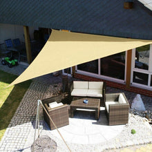 Load image into Gallery viewer, Waterproof Shade Sail Anti-UV Sunshade Net Outdoor Garden Sunscreen Sunblock Shade Cloth Net Plant Greenhouse Cover Car Cover XL
