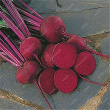 Load image into Gallery viewer, 100 pcs Dark Red Beetroot Bonsai Edible Organic Delicious Vegetables Bonsai Plant Home Garden Easy To Grow Beet Plant Pot