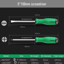 Load image into Gallery viewer, LAOA S2 Screwdriver Slotted and Phillips Screwdrivers Set Household Hand Tools