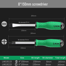 Load image into Gallery viewer, LAOA S2 Screwdriver Slotted and Phillips Screwdrivers Set Household Hand Tools