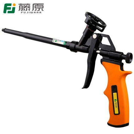 FUJIWARA Fluorocarbon Metal Foam Gun Spray Foaming Gun  Special Foam gun Polyurethane Foam Sealant