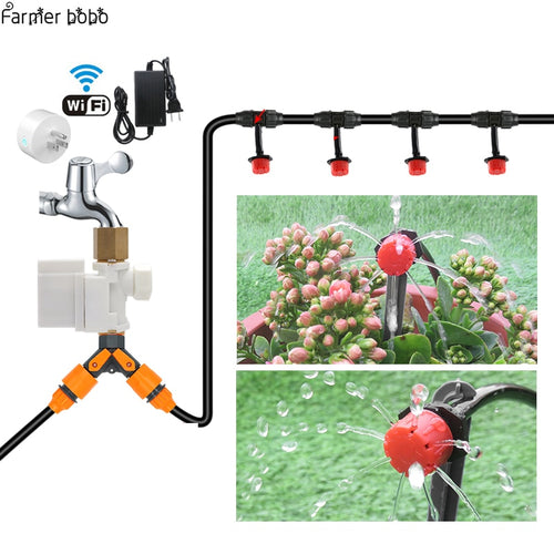 2018 NEW WIFI Garden irrigator Watering System Drip Irrigation Mobile Phone Control Garden Automatic Watering Timer Autoplay