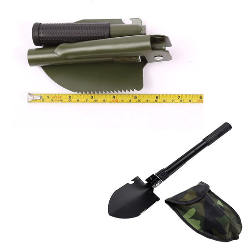Military Portable Folding Beach Shovel Survival Spade Trowel Dibble Pick Emergency Garden Camping Outdoor Palaplegable Tool