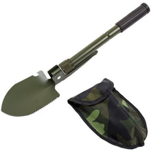 Load image into Gallery viewer, Military Portable Folding Beach Shovel Survival Spade Trowel Dibble Pick Emergency Garden Camping Outdoor Palaplegable Tool