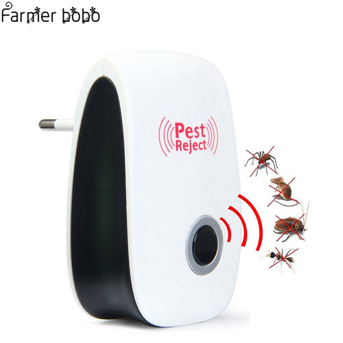 2pcs US EU Plug Ultrasonic Insect Repellent Electronic Indoor Insect Repellent Repeller Home Repellent Insecticide
