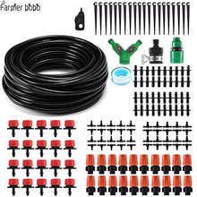 Load image into Gallery viewer, 30m Automatic Micro Drip Irrigation System Garden Irrigation Spray Self Watering Kits with Adjustable Dripper