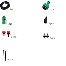 Load image into Gallery viewer, 30m Automatic Micro Drip Irrigation System Garden Irrigation Spray Self Watering Kits with Adjustable Dripper