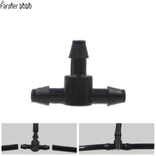 Load image into Gallery viewer, 20 Pcs Barbed  T-shaped Connector 1/4 Inch Hose Garden Lawn Watering Irrigation Connector 4/7 Mm Hose Connector