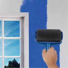 Load image into Gallery viewer, 8pcs Multifunctional DIY Paint Roller Brush Tools Set Household Use Wall Decorative Handle Flocked Edger Painting Brushes Tool