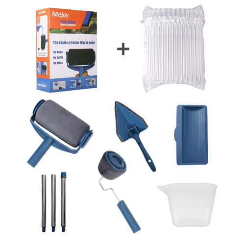 5/8pcs Paint Roller Multifunctional Household Use Wall Decorative Paint Roller Brush Tool Painting Brushes Set