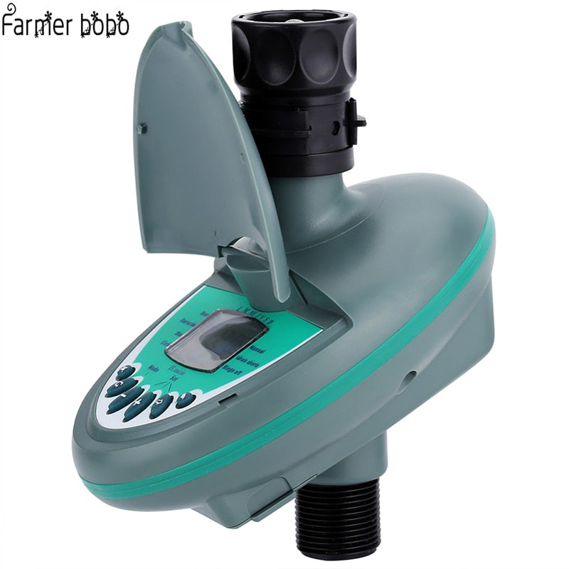 Home Automatic Smart LCD Display Water Timer Controller Electronic Garden Irrigation Watering Timer System Controller