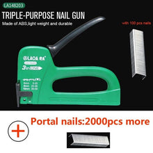 Load image into Gallery viewer, LAOA Nail Gun Upholstery Framing Rivet Staple Guns Kit Furniture Stapler For Wood Door Nailers Rivet Tool Gift with Needles