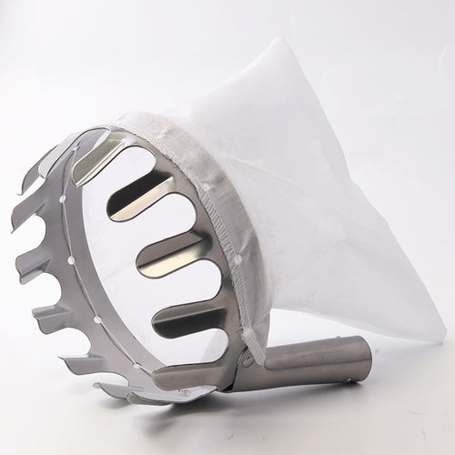 Metal Fruit Picker Convenient Fabric Orchard Gardening Apple Peach High Tree Picking Tools