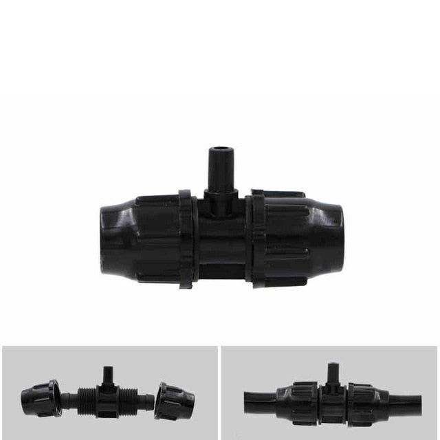 2pcs Hose connector sprinkler irrigation 4 / 7mm barb hose fitting drip irrigation system 8/11 hose connector 8mm to 4mm