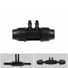 Load image into Gallery viewer, 2pcs Hose connector sprinkler irrigation 4 / 7mm barb hose fitting drip irrigation system 8/11 hose connector 8mm to 4mm