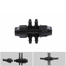 Load image into Gallery viewer, 2pcs Hose connector sprinkler irrigation 4 / 7mm barb hose fitting drip irrigation system 8/11 hose connector 8mm to 4mm