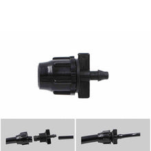Load image into Gallery viewer, 2pcs Hose connector sprinkler irrigation 4 / 7mm barb hose fitting drip irrigation system 8/11 hose connector 8mm to 4mm