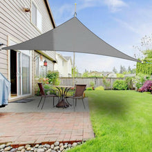 Load image into Gallery viewer, Waterproof Sun Shelter Triangle Sunshade Protection Outdoor Canopy Garden Patio Pool Shade Sail Awning Camping Shade Cloth Large
