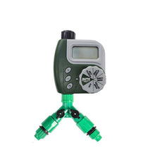 Load image into Gallery viewer, 4Pcs Automatic irrigation Watering digital timer Y Connector 3/4 External threadquick connector for 4/7 or 8/11mm hose