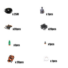 Load image into Gallery viewer, 30m Automatic Micro Drip Irrigation System Garden Irrigation Spray Self Watering Kits with Adjustable Dripper