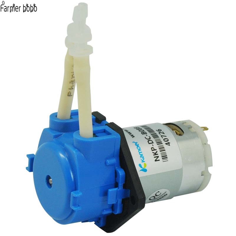 Garden drip irrigation home office small pump aquarium 12 V DC peristaltic pump 3mm inner diameter x 5mm outer diameter
