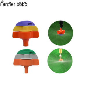 50pcs Durable Garden Sprinklers Rotating Spray Nozzle Plant Watering Drippers Sprinkler Garden Lawn Irrigation Tools
