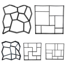 Load image into Gallery viewer, 1pc Garden Pavement Mold DIY Manually Road Paving Cement Concrete Brick Stone Mould Garden Tool Paving Molds