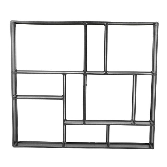 1pc Garden Pavement Mold DIY Manually Road Paving Cement Concrete Brick Stone Mould Garden Tool Paving Molds