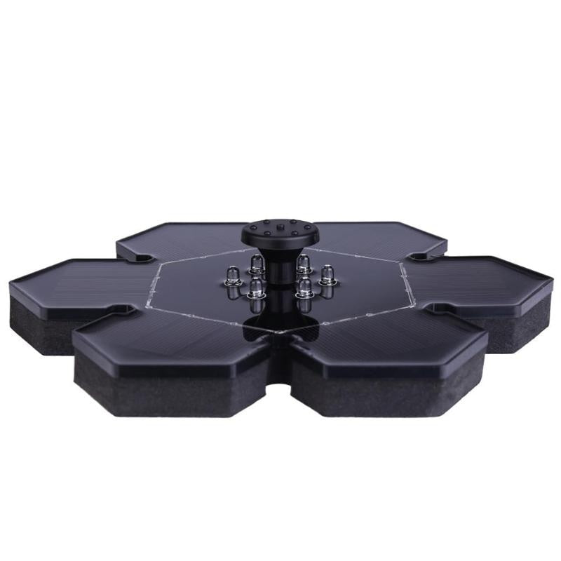 2.4W Solar Fountain Watering kit Power Solar Pump Pool Pond Submersible Waterfall Floating Solar Panel Water Fountain For Garden