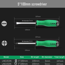 Load image into Gallery viewer, LAOA S2 Screwdriver Slotted and Phillips Screwdrivers Set Household Hand Tools